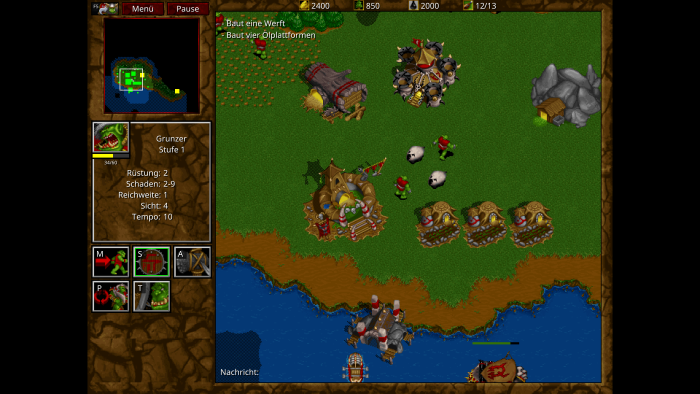 Im Vergleich zum Pixel-Look des Originals zeigt der neue Comic-Stil der Remastered-Version deutlich mehr Details. Ein Umschalten zwischen beiden Modi ist jederzeit in Echtzeit möglich. (Bild: Blizzard Entertainment / Screenshot: Medienagentur Plassma)